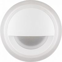 Светильник встраиваемый (для ступеней) Feron LN009 220В 3Вт 210Лм 4000К IP20 Белый 60х40х33мм картинка 